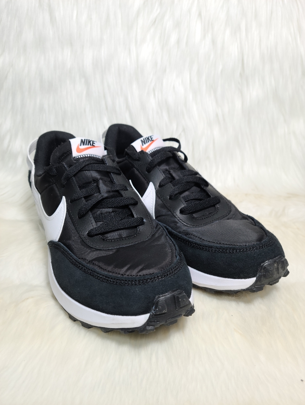 Nike Waffle Debut Black White Men 10 NEW